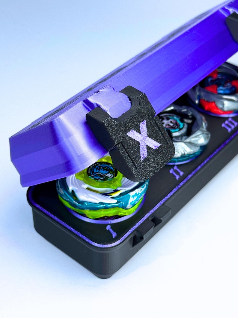 Beyblade X | Competition Box for Beyblade X Tops, 3-on-3 Deck Case ...