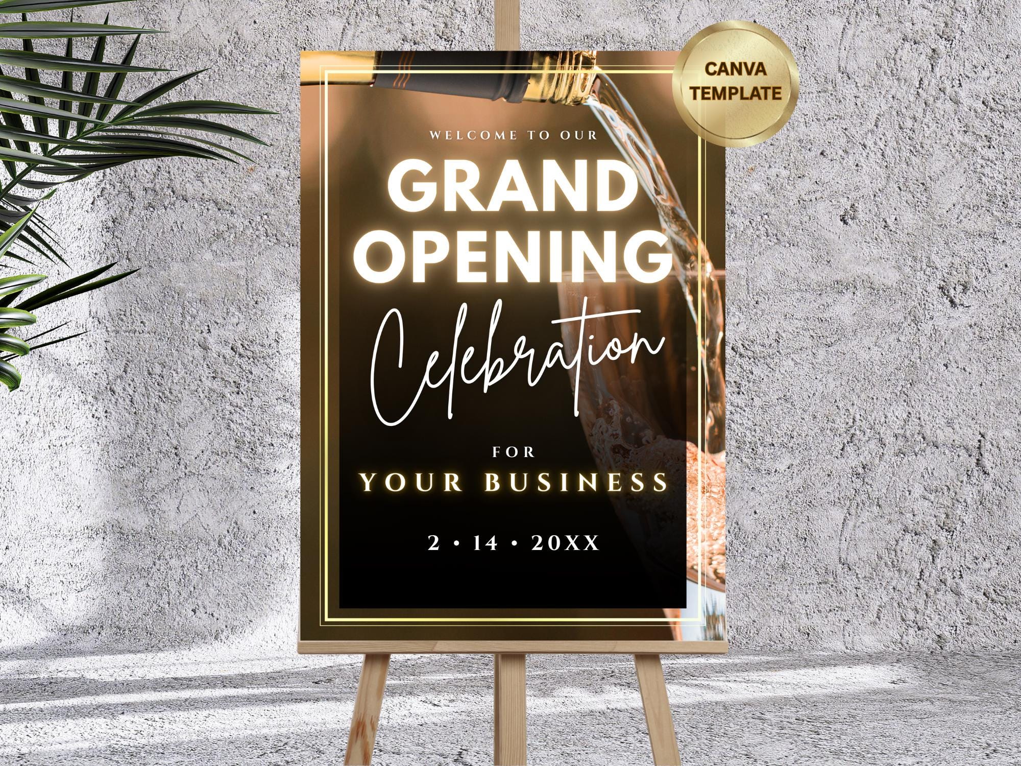 Grand Opening Sign Party City