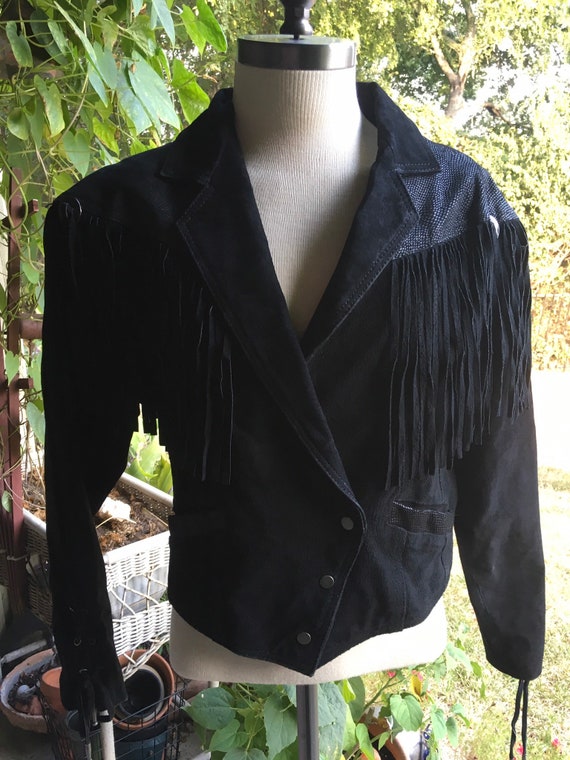 suede bolero jacket