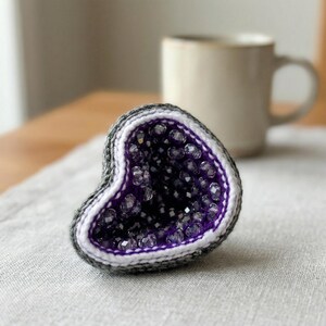 Geode Crochet Pattern, Crystal Amigurumi, Easy to Follow, PDF Digital ...