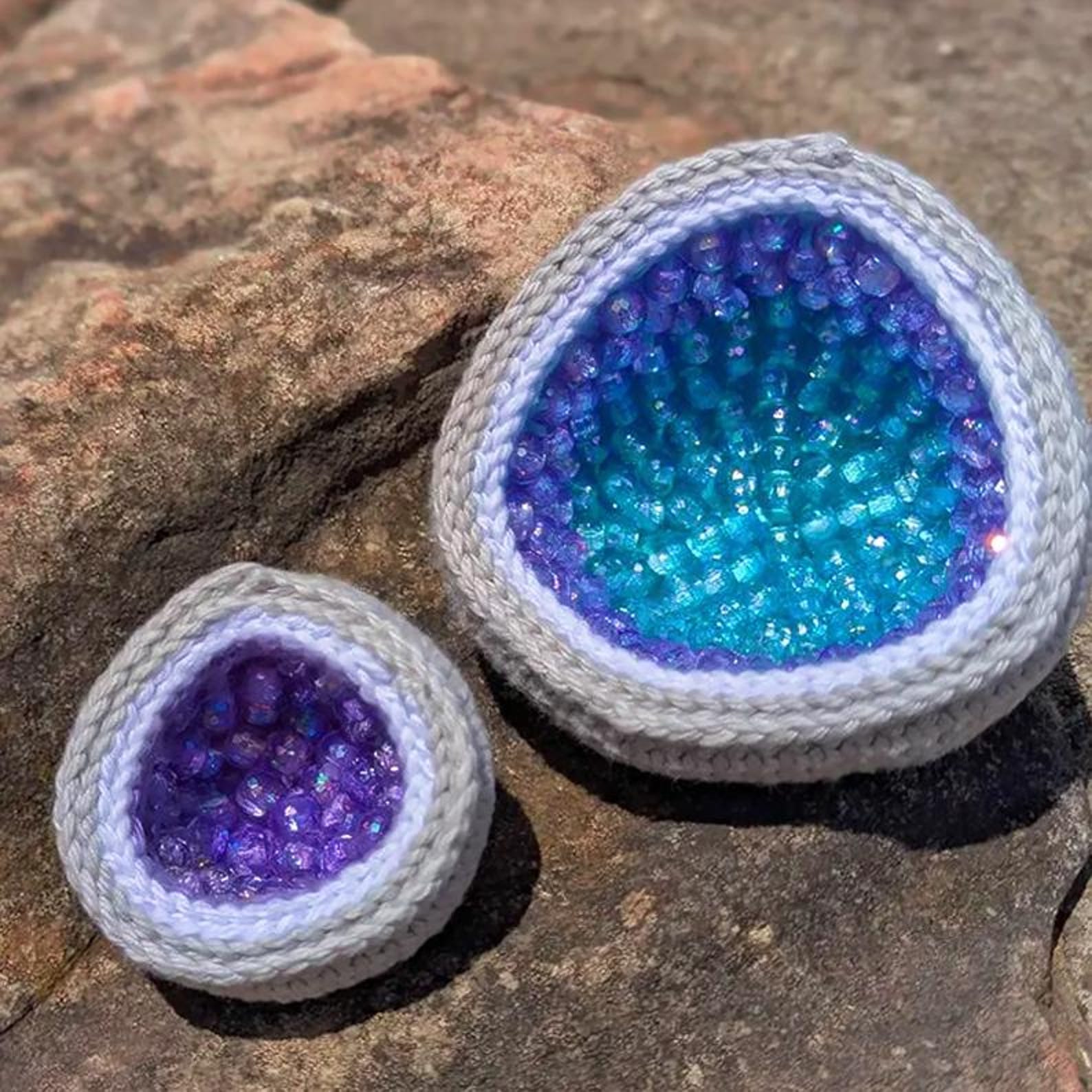 Geode Crochet Pattern, Crystal Amigurumi, Easy to Follow, PDF Digital ...