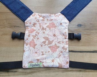 Boho Floral Blush Doll Carrier