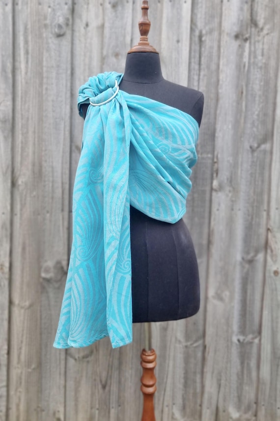Wrap Conversion Ring Sling Yaro Dandy Arctic-blue Silver