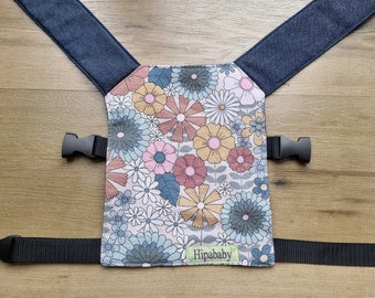 Doll Carrier - Retro Floral Pink