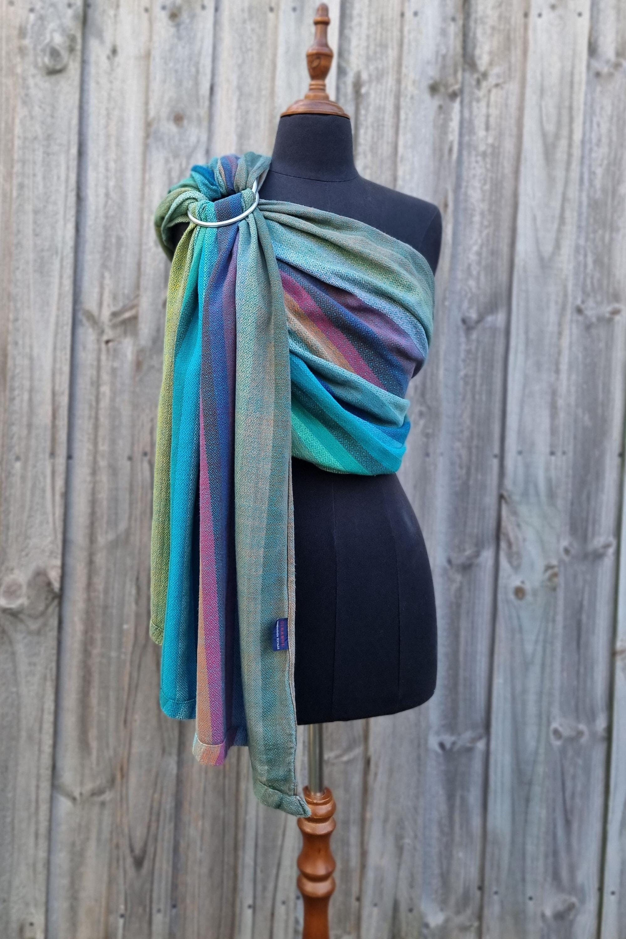 Wrap Conversion Ring Sling Girasol Amitola Diamond Weave