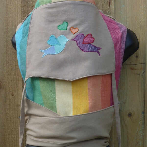 Baby Carrier/Mei Tai - Girasol Snow Rainbow