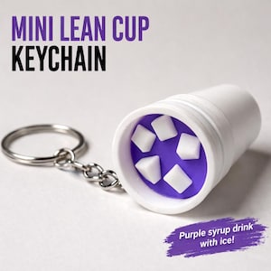 Cup of Lean Keychain - Etsy