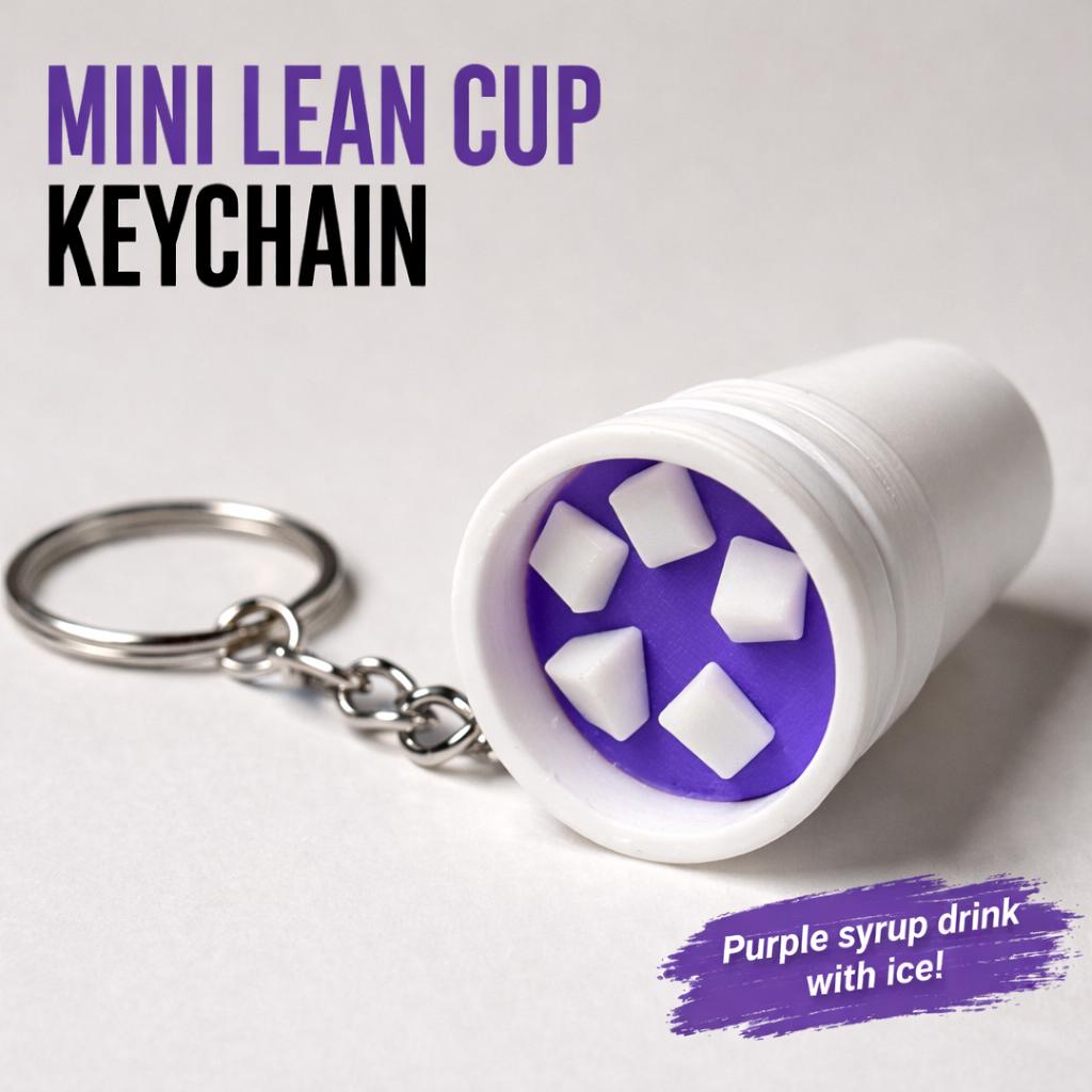 Cup of Lean Keychain - Etsy