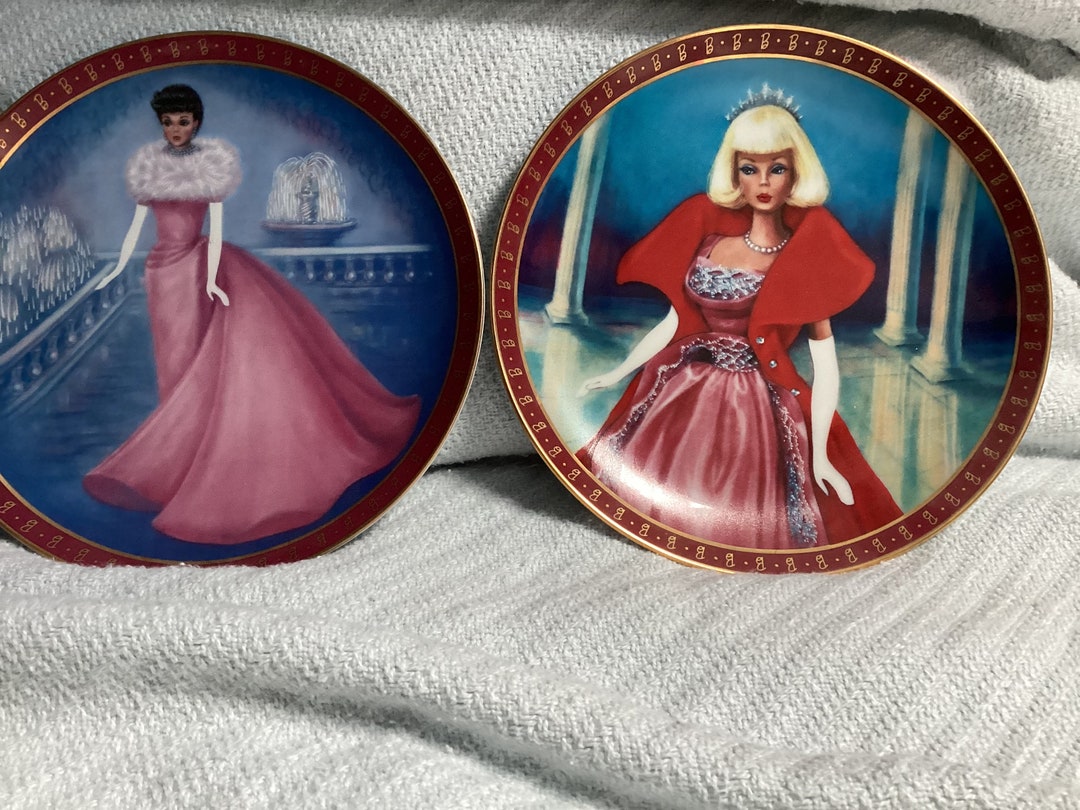 Barbie collector plates hotsell