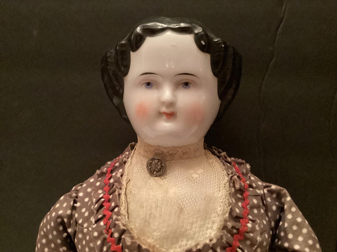 1900年初頭　ドイツ製　アンティーク　ドール Antique 1900's German Miniature Porcelain Bisque Jointed