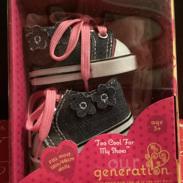 American Girl Size 18”  9 pairs to choose from Mint in Package New Our Generation