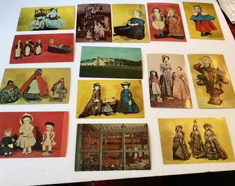 Ephemera from the Merritt Doll Museum Pennsylvania Vintage Post cards