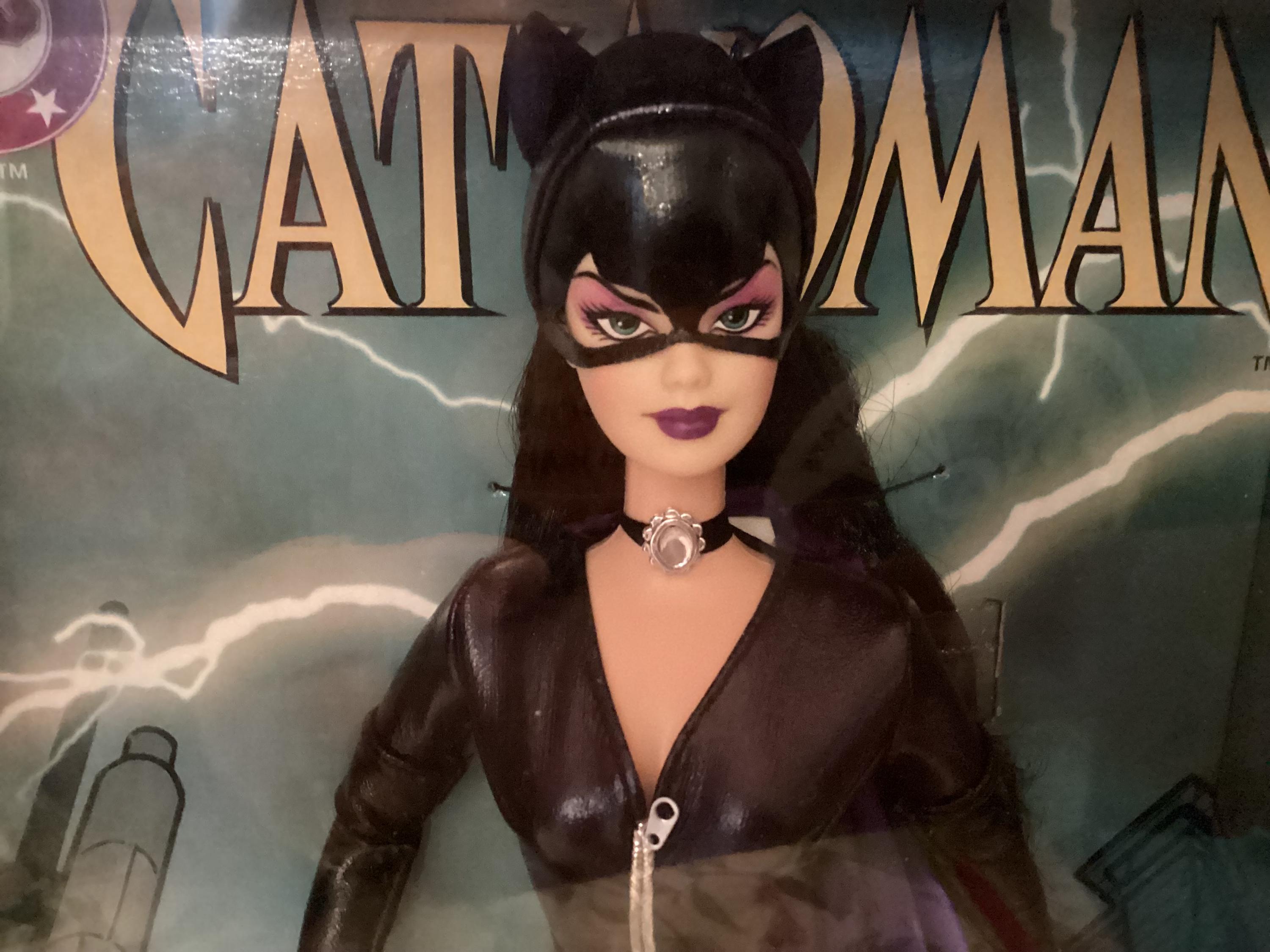 Barbie Cat Woman バービー　キャットウーマン Catwoman Cat Lady Barbie Doll Barbie Cat-woman In Batman With D C