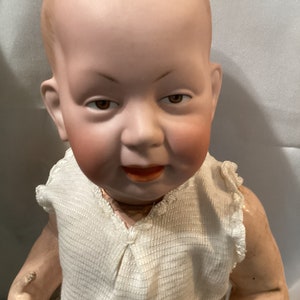 Antique 16” Character Boy  Doll 40 WSK Original Made in Germany circa 1910