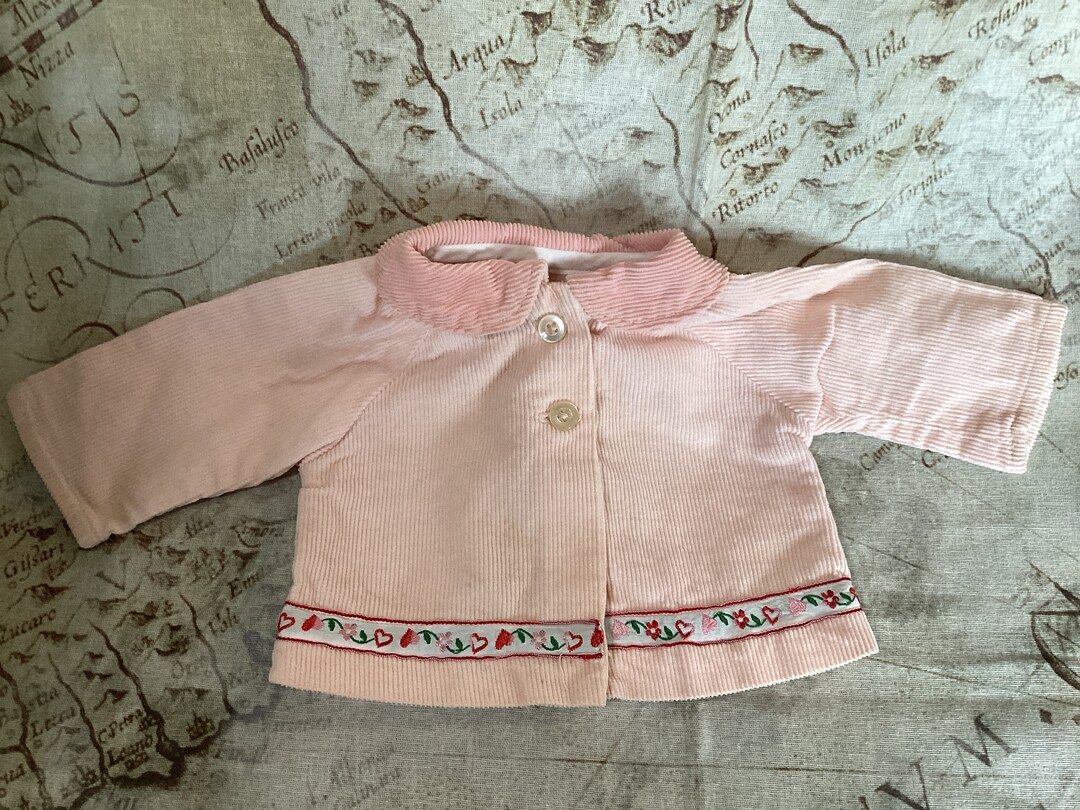 Vintage Corduroy Baby Doll Jacket for 1950 Baby Doll or Tiny Etsy