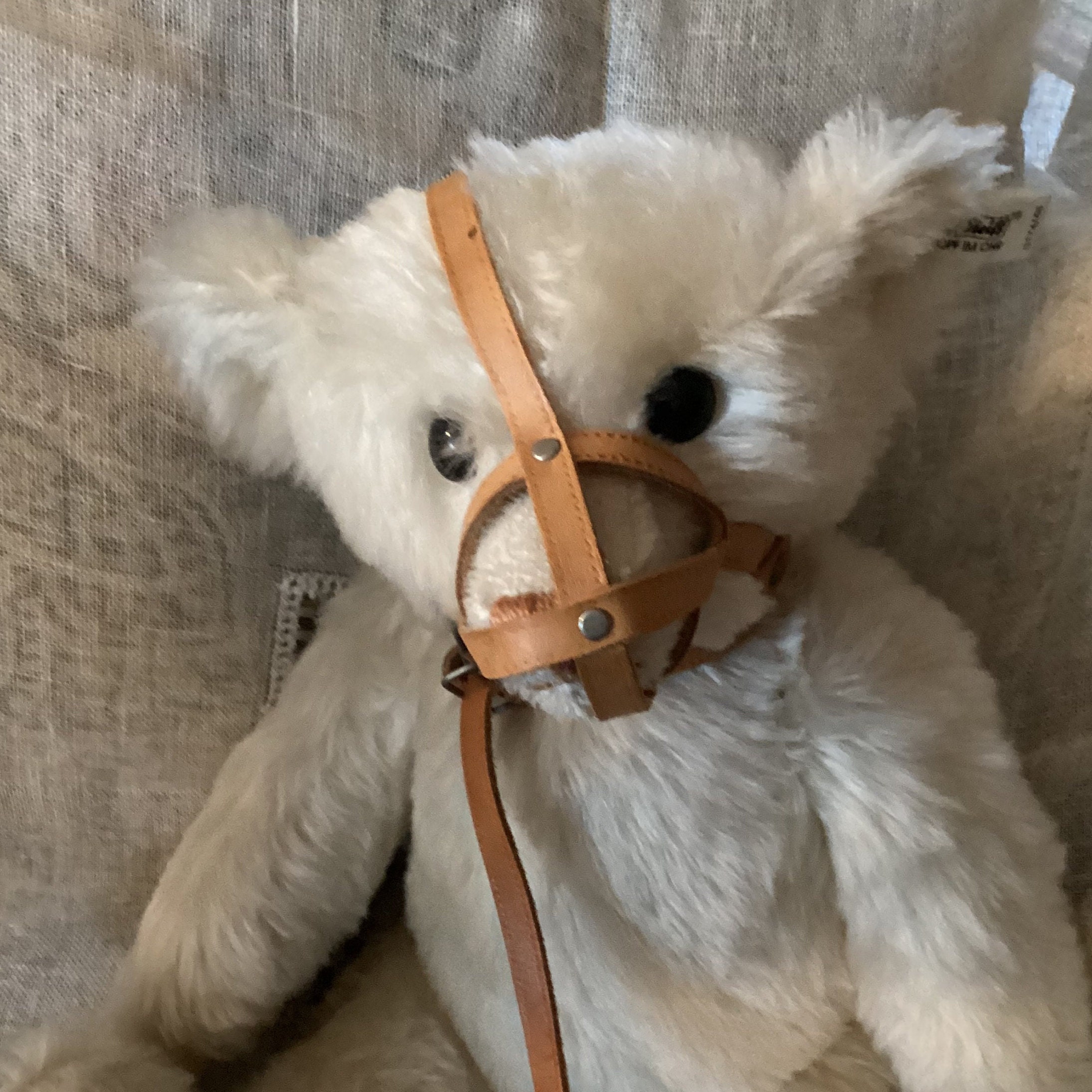 シュタイフ ホワイト タグ ヴィンテージ 18 インチ モヘア ジョイント