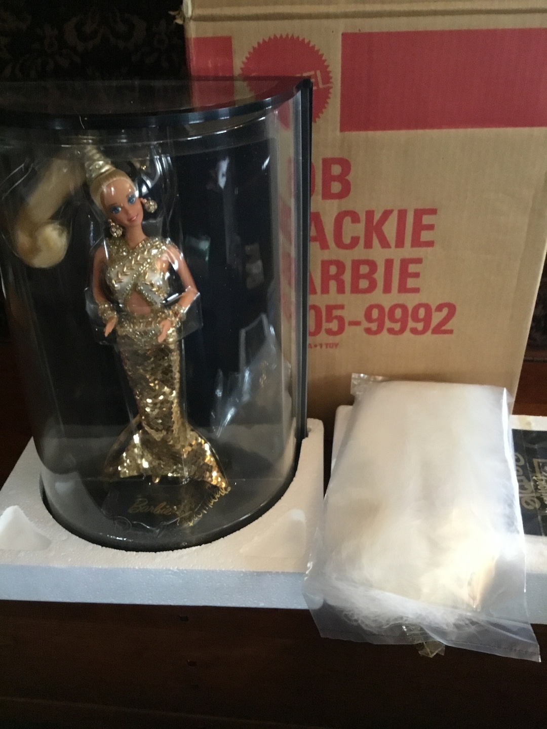 Barbie Bob Mackie Gold Limited Edition Mint in Box With Illustration With Shipper - Etsy