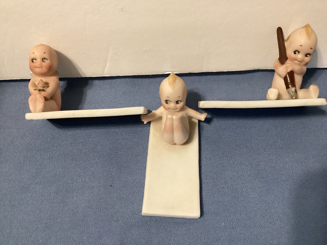 Grande Poupée Ancienne Kewpie O’Neill Biscuit 19 Cm, Allemagne, Vintage