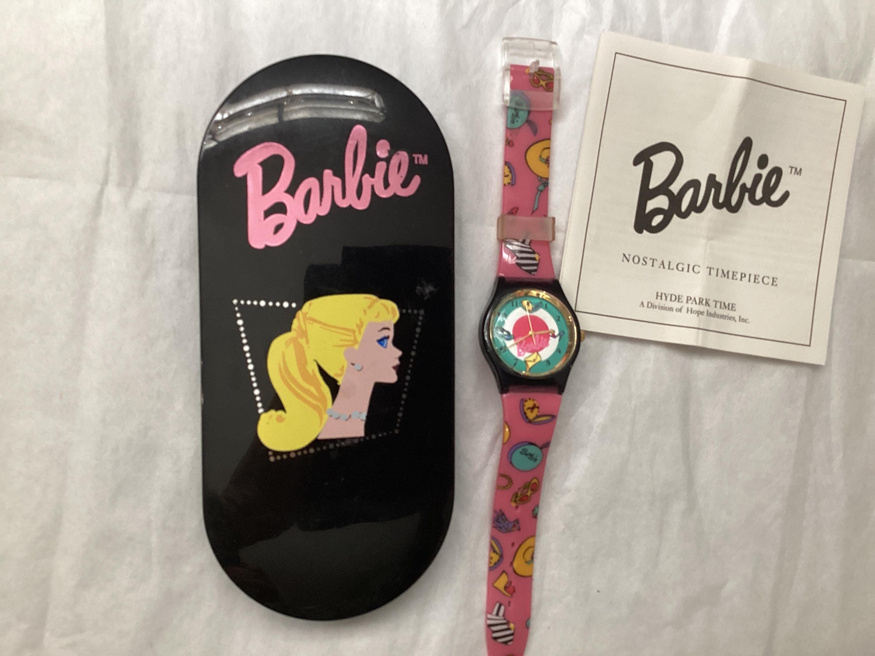 Barbie Vintage 1996 Barbie Watch, New in Box, Collector display picture 2