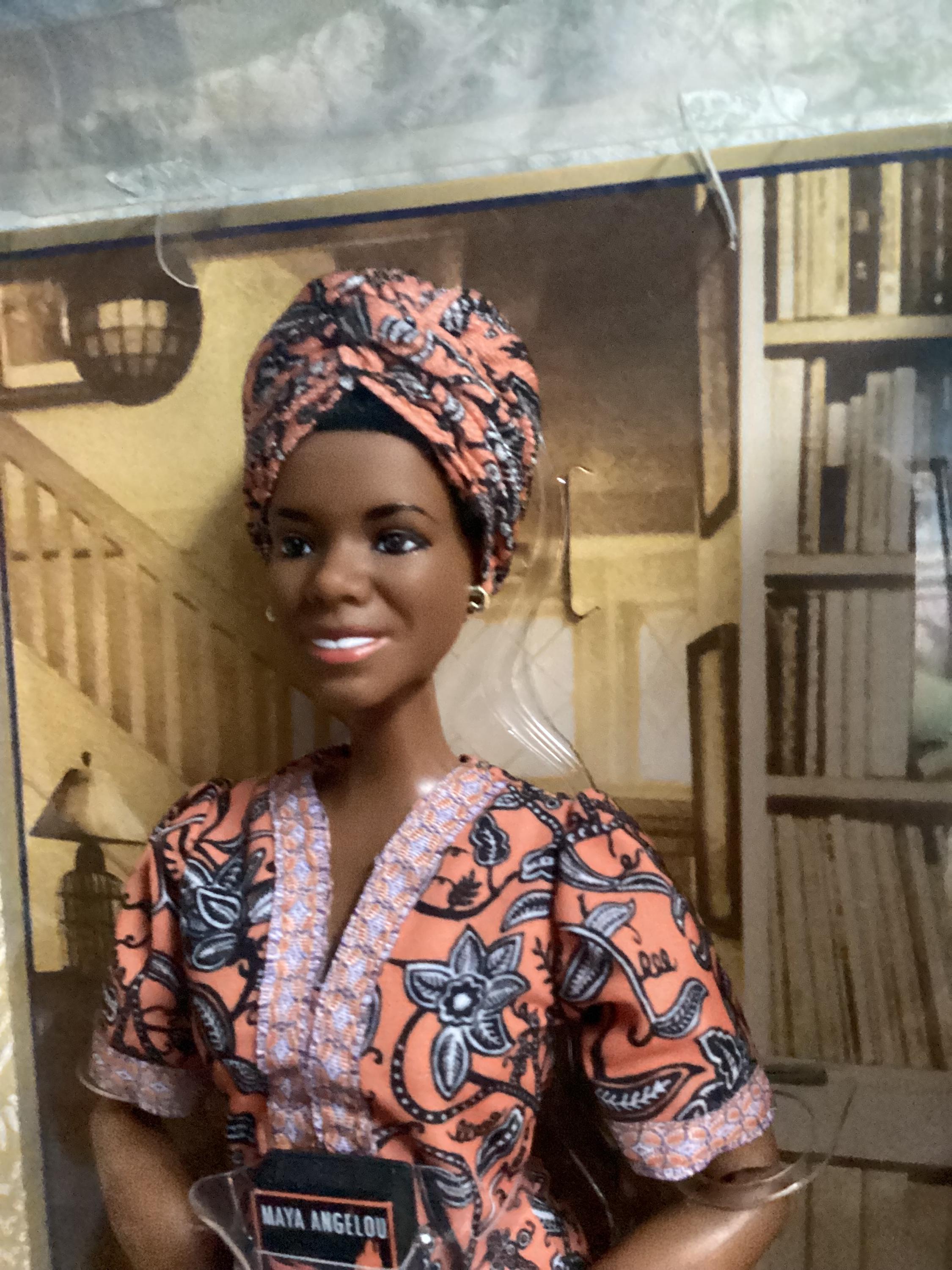 Maya Angelou Africa American by Barbie Collectibles. Inspiring Women Series Mint in Box New Etsy
