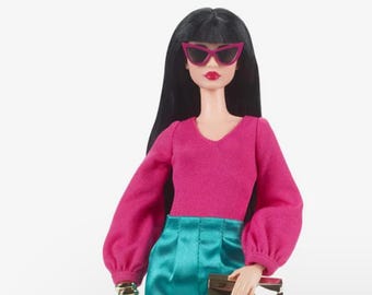 Barbie Looks Model # 19 MIB with Additional Outfit  Barbie Membership  Doll Limited  Edition Jointed Posable Doll