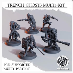 Grabengeister 28 mm Tabletop Miniatur