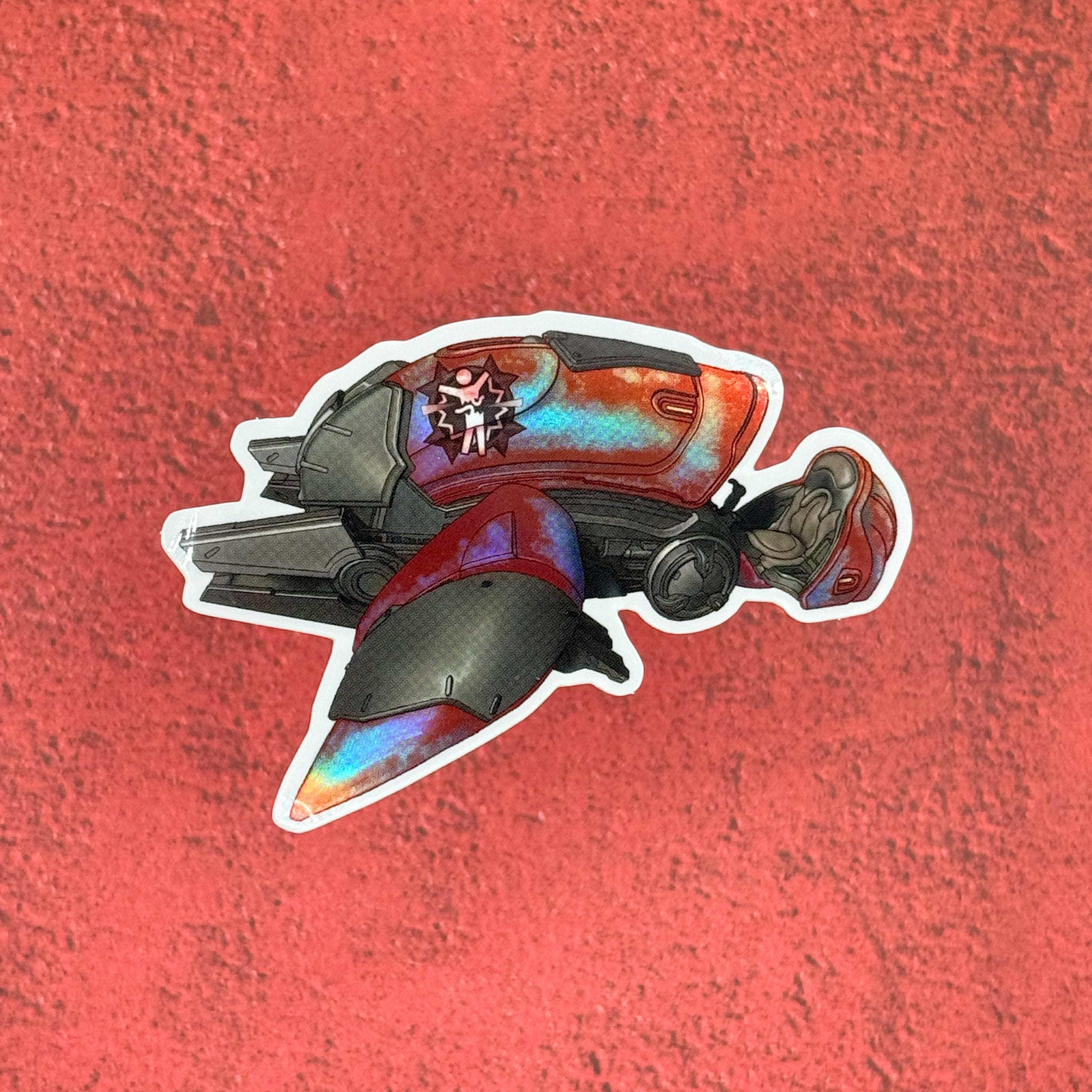 Halo Legends Halo Legendary &amp; Halo Infinite Logo Sticker &ndash; Durable, Easy To Apply, Made In USA Vinyl Decal