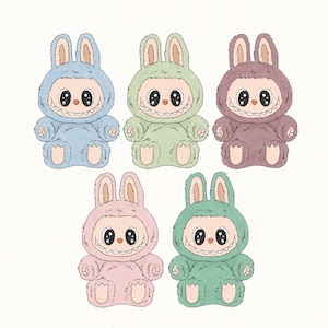 ラブブ png、ラブブ クリップアート、ラブブ キャラクター デザイン