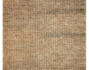 Handmade Seagrass Area Rug: Woven Jute-Style Farmhouse Rug