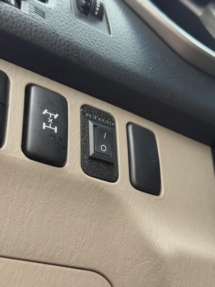 4th Gen 4runner Mini Switch Panel - Etsy