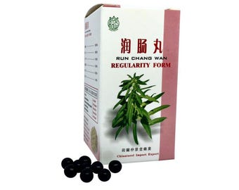 Run Chang Wan - Fórmula de Regularidad - Fórmula Herbal de Medicina Tradicional China - Marca Shao Wu Pai - Fórmula de Regularidad - Píldoras de Té de Medicina Tradicional China
