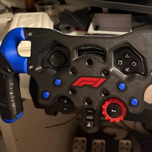 3D Printed F1 Mod Kit for Logitech G29/G923 – Full Racing Wheel Conversion