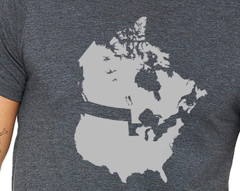 Minnesota Protest Shirt, Men's Minneapolis Secession to Canada Tshirt