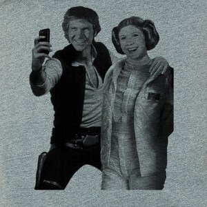 Selfie di Star Wars su maglietta da uomo - Maglietta grafica Star Wars per ragazzi