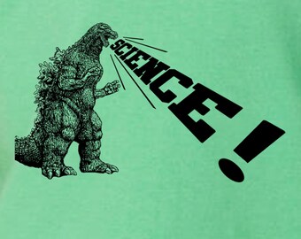 Kids Godzilla Science Shirt: Funny Graphic Tee