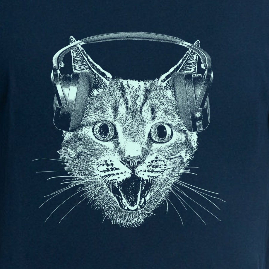 Cat dj shirt hotsell