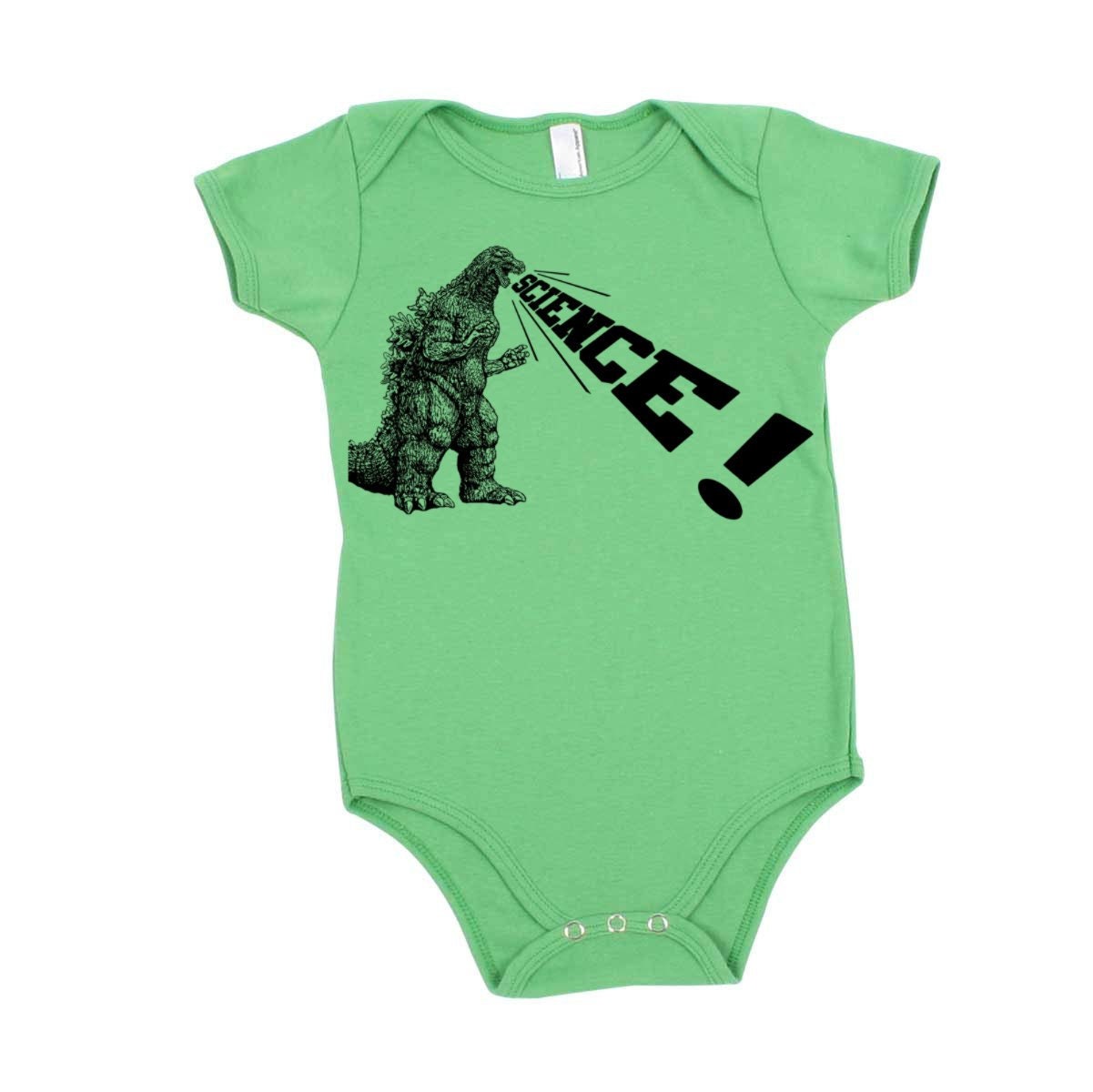 Godzilla Science onesie Godzilla Science onesie
