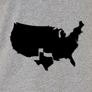 Herren Texas T-Shirt - Lone Star State Western Wear - Texan Pride Tee