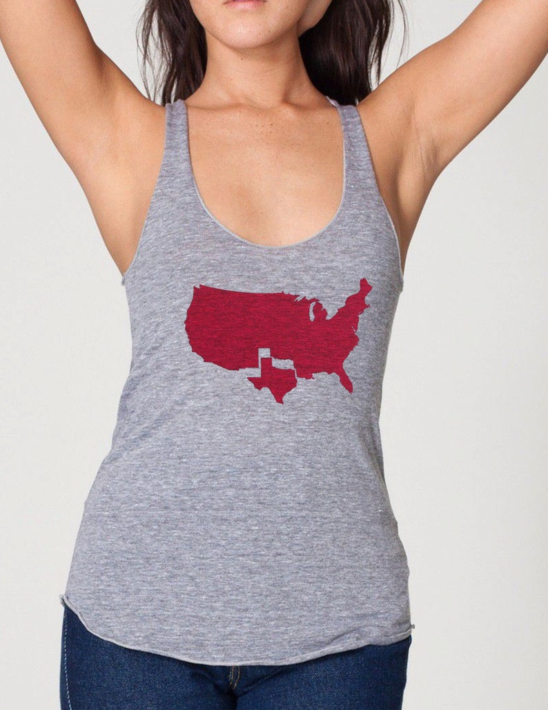 Women's Texas State Embellished Tank Top main image 0