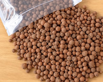 LECA Clay balls - hydroponics, drainage, growing medium (1 qt)