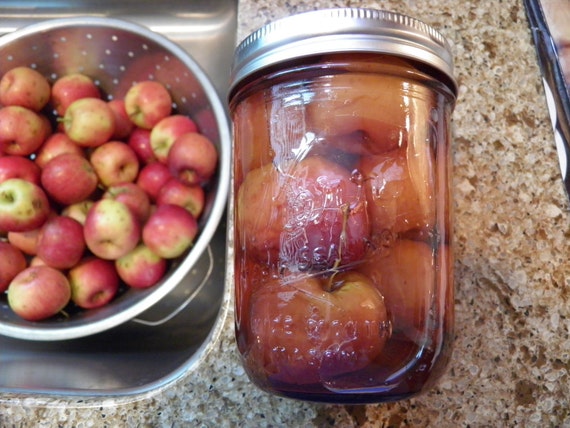 Spiced Crab Apples 16oz Delicious Vegan Food Gift Or any | Etsy