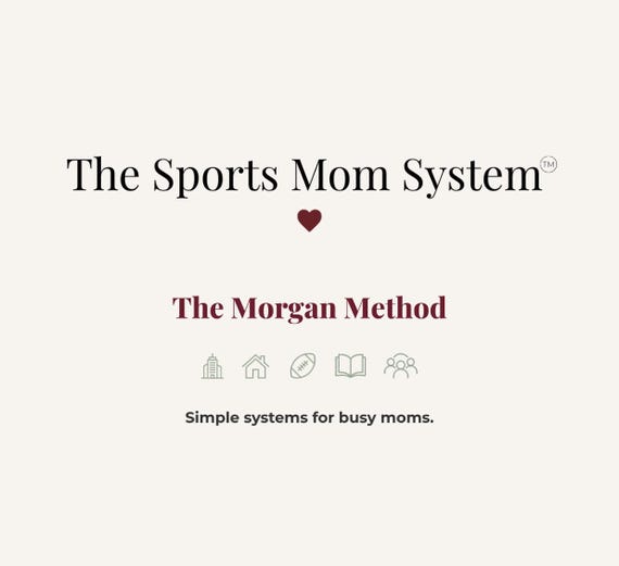 Sports Mom Planner | Team Mom Binder, Tournament Organizer (PDF Download)