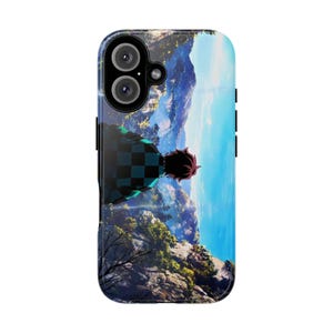 Demon slayer Tough Case for Phone, Tanjiro Phone Case, Anime Phone Case