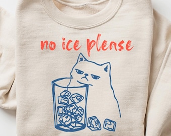 Abolish ICE Sweatshirt, Political Humor Crewneck, Pro Immigration Cat Shirt, Social Justice Protest Tee
