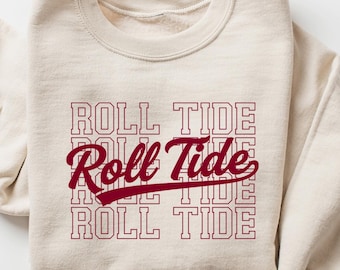 Alabama Football Sweatshirt ,Gameday Youth Shirt,Roll Tide Roll Sweatshirt