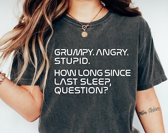 Grumpy Rocky Quote ComfortT-Shirt, Project Hail Mary Rocky Inspired Sci Fi Shirt, Bookish Sci Fi Fan Gift