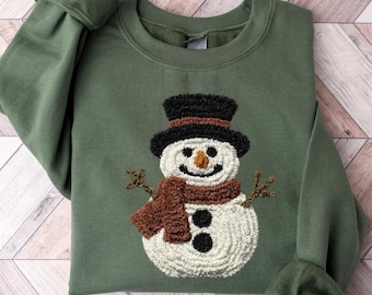 Snowman Shirt, Christmas Sweatshirt, It's The Most Wonderful Time Of The Year, Christmas Shirt, Christmas Shirt for Women, Christmas Sweater