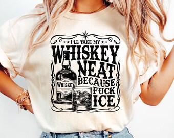 Abolish Ice Shirt, I’ll take my whisky neat because f*ck ice, Democrat Tee, Pro Immigrant Political Shirt, Anti Trump Shirt