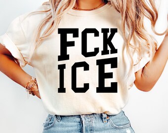 Abolish ICE Shirt, Fuck ICE Crop Top, Chinga la Migra Women's Tee, Anti Ice Protest, Foxtrot Delta Tango, Resistance Shirt, Social Justice