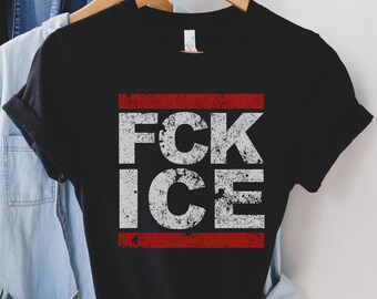 Fck Ice Shirt, Abolish Ice Shirt, pro immigration Sweatshirt, Anti Ice shirt, No human is illegal Tee, anti trump tee, political merch